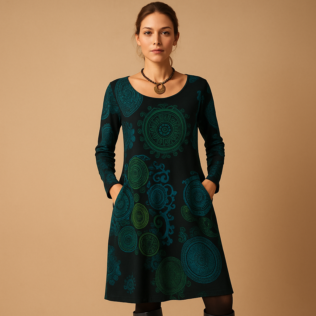 Bohemian maxi dress for women | Dahlia