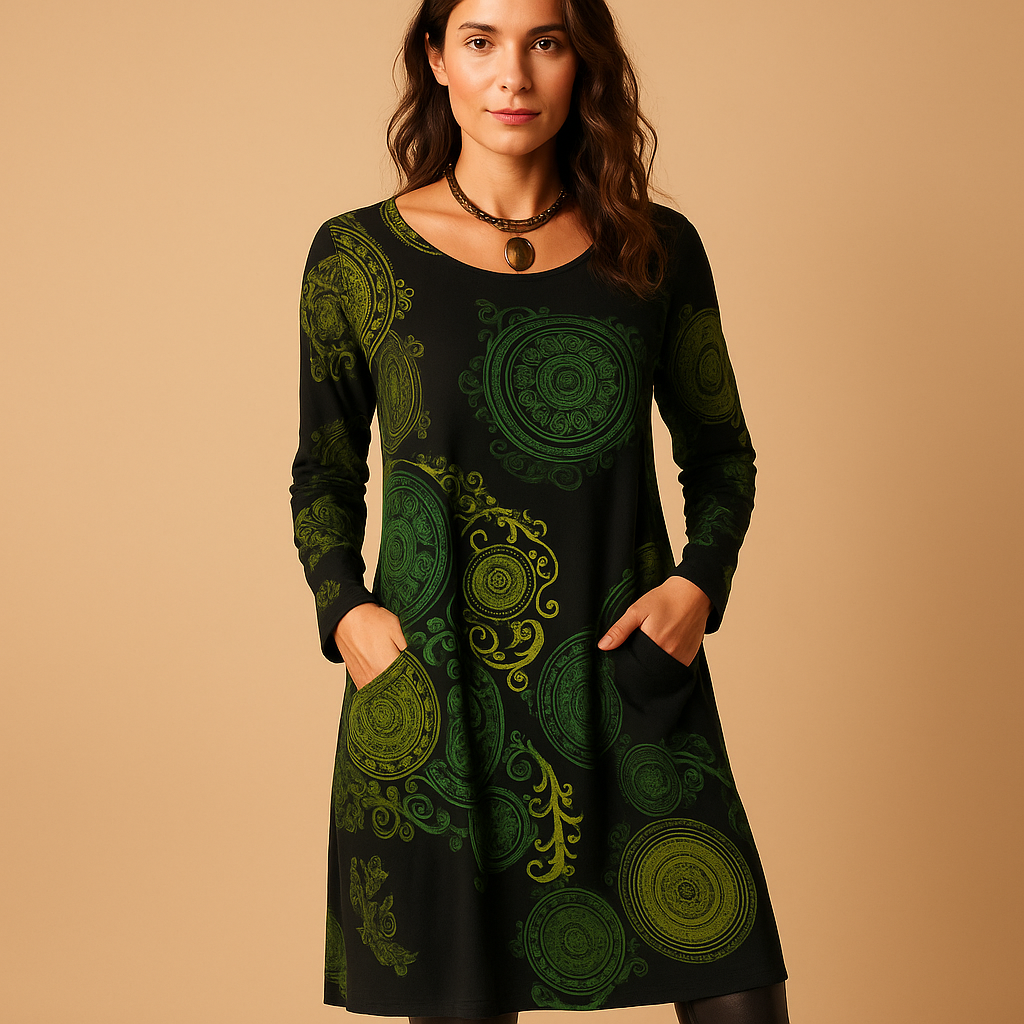 Bohemian maxi dress for women | Dahlia