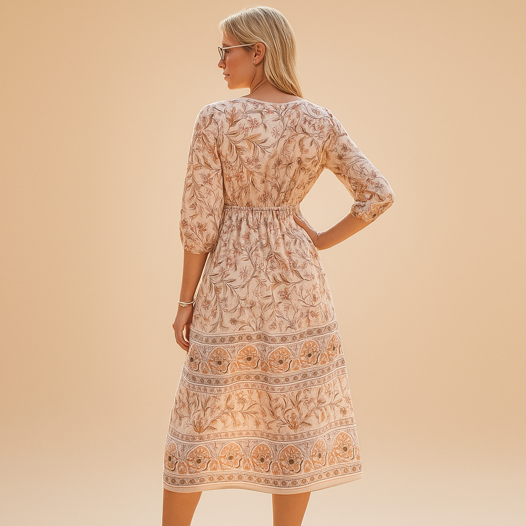 Bohemian summer dress for women | Lila