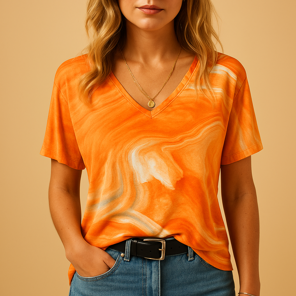 Boho Chic Women's Top | Lightweight Fabric | Casual Style | Perfect for Summer Outings