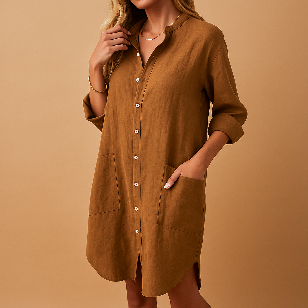 Casual shirt dress for women | Harper