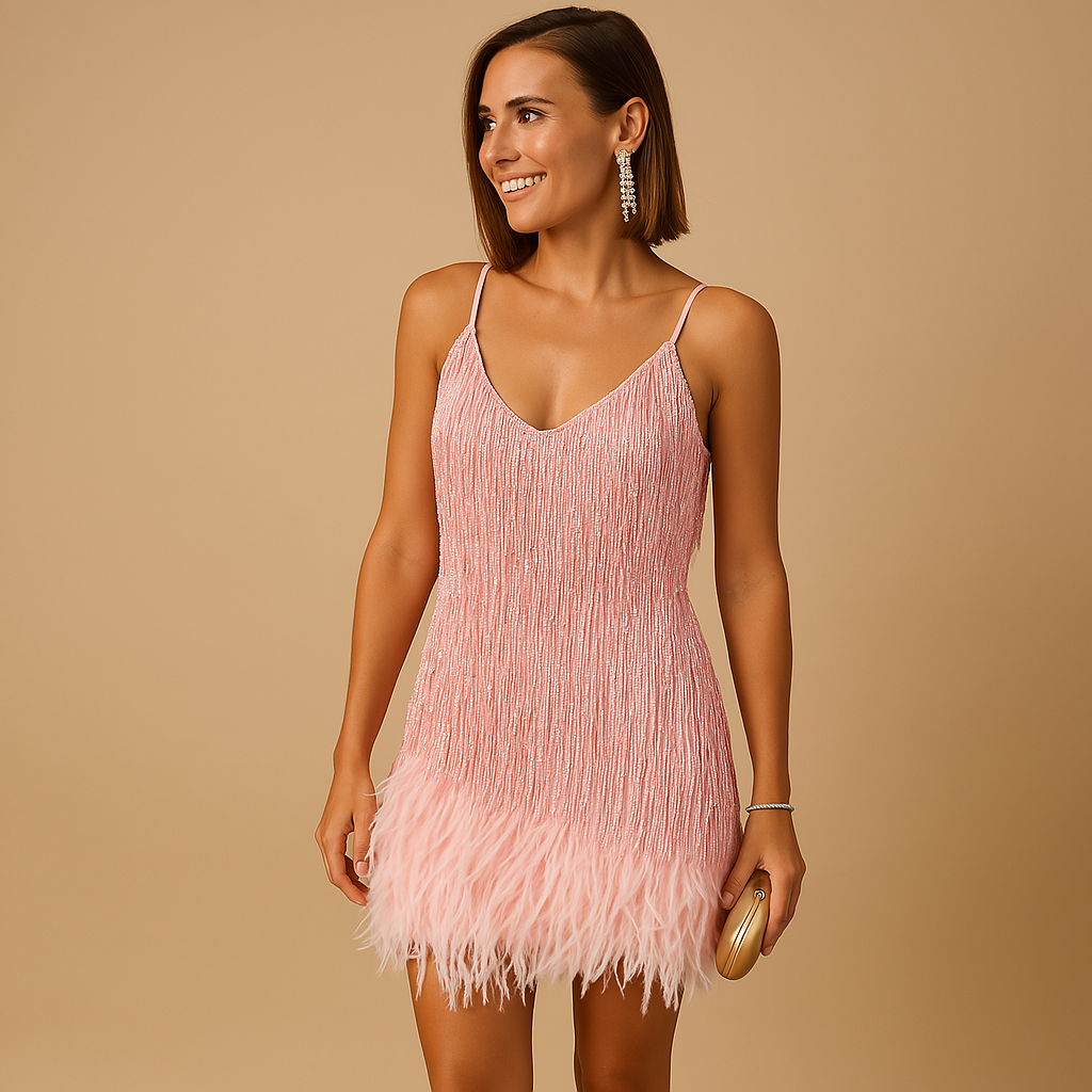 Chic cocktail dress for women | Hazel