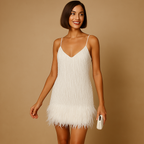 Chic cocktail dress for women | Hazel