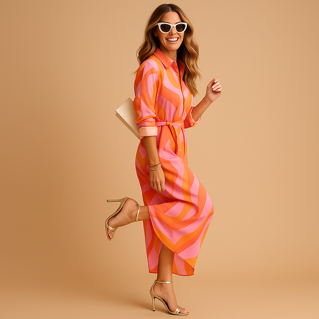 Colorful summer dress for women | Serena
