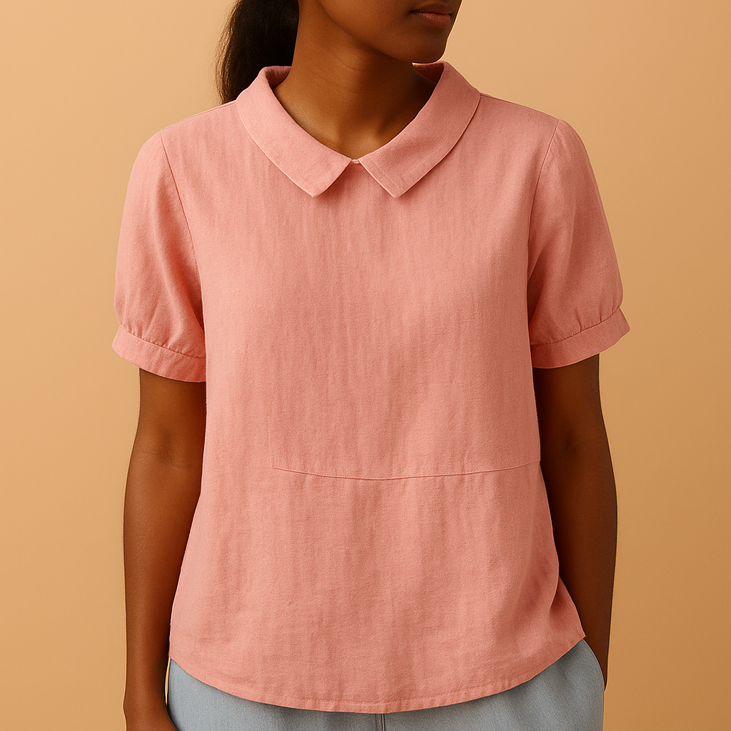 Fitted Women's Blouse | Elegant Design | Lightweight Fabric | Perfect for Work or Casual Wear