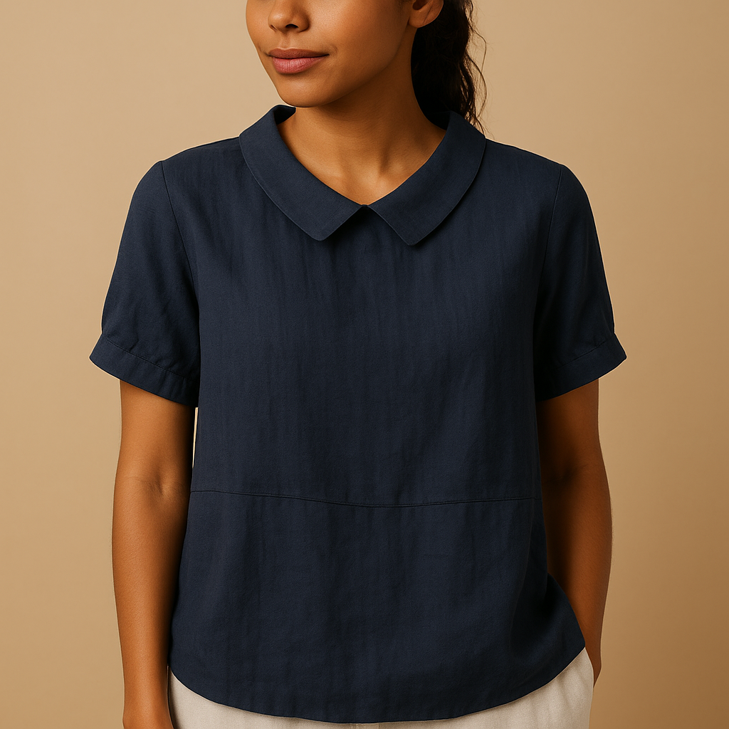 Fitted Women's Blouse | Elegant Design | Lightweight Fabric | Perfect for Work or Casual Wear
