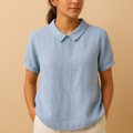Fitted Women's Blouse | Elegant Design | Lightweight Fabric | Perfect for Work or Casual Wear