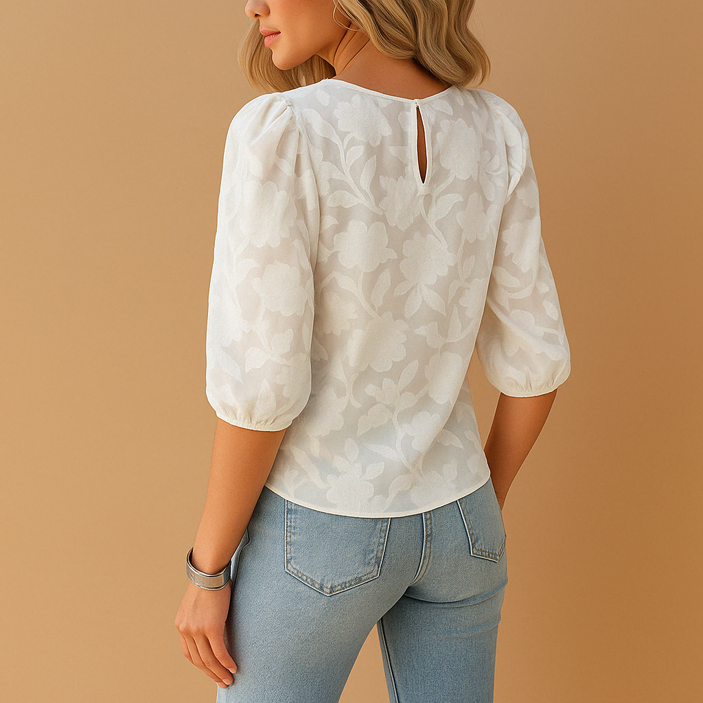 Floral Print Women's Top | Lightweight Fabric | Casual Style | Perfect for Everyday Wear