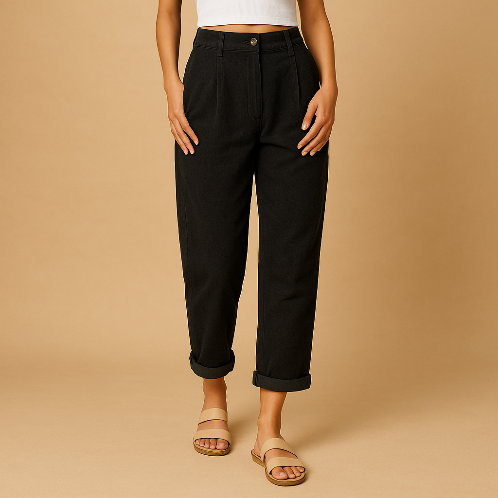 High Waist Corduroy Pants for Women | Soft Fabric, Casual Style, Perfect for Everyday Wear