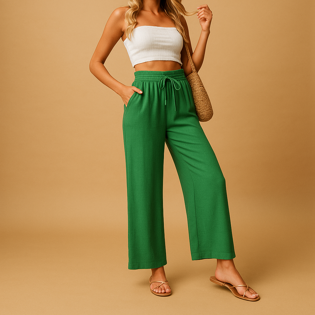 High Waist Women's Lounge Pants | Soft Fabric | Casual Comfort Wear | Ideal for Relaxation and Home Activities