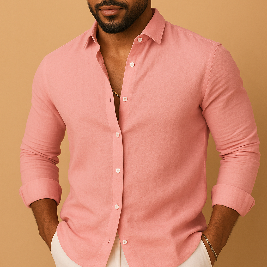 Lightweight Breathable Men's Shirt | Moisture-Wicking Fabric | Casual Style for Outdoor Activities