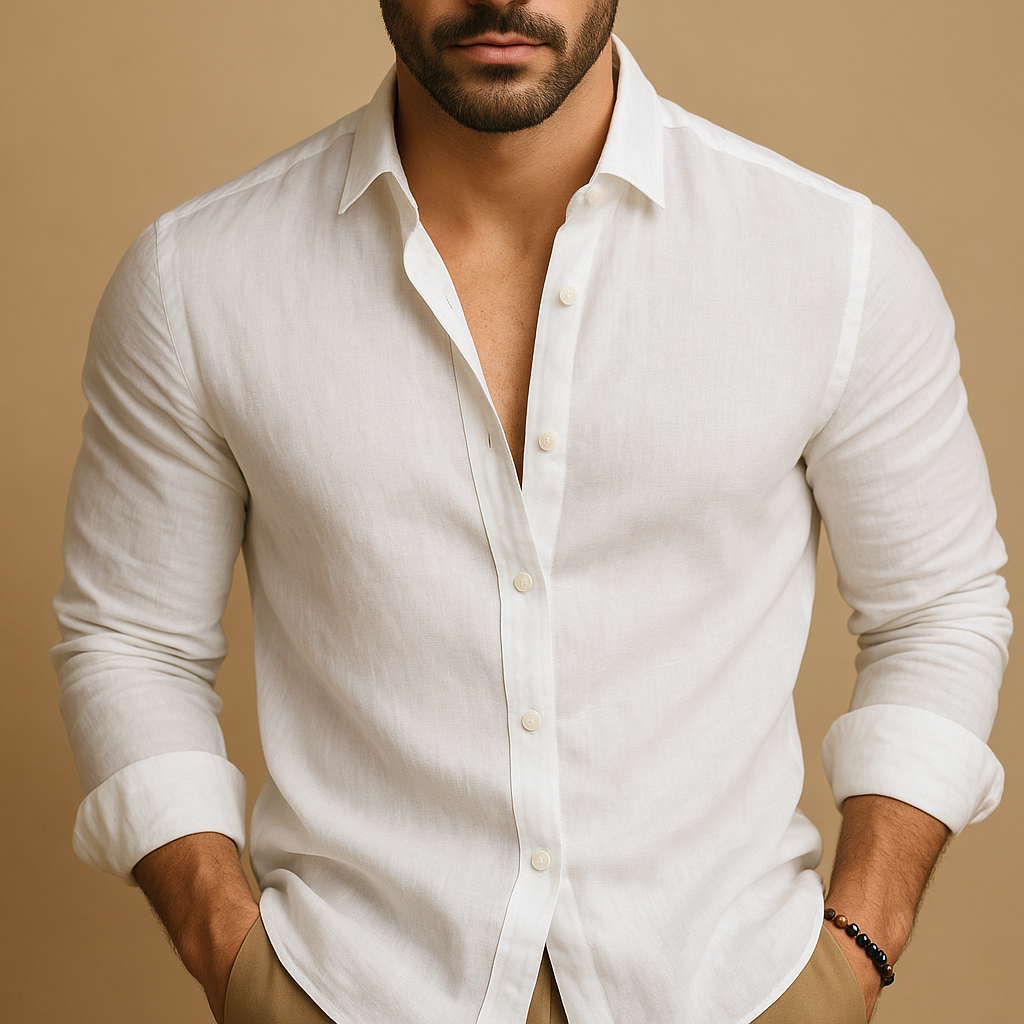 Lightweight Breathable Men's Shirt | Moisture-Wicking Fabric | Casual Style for Outdoor Activities