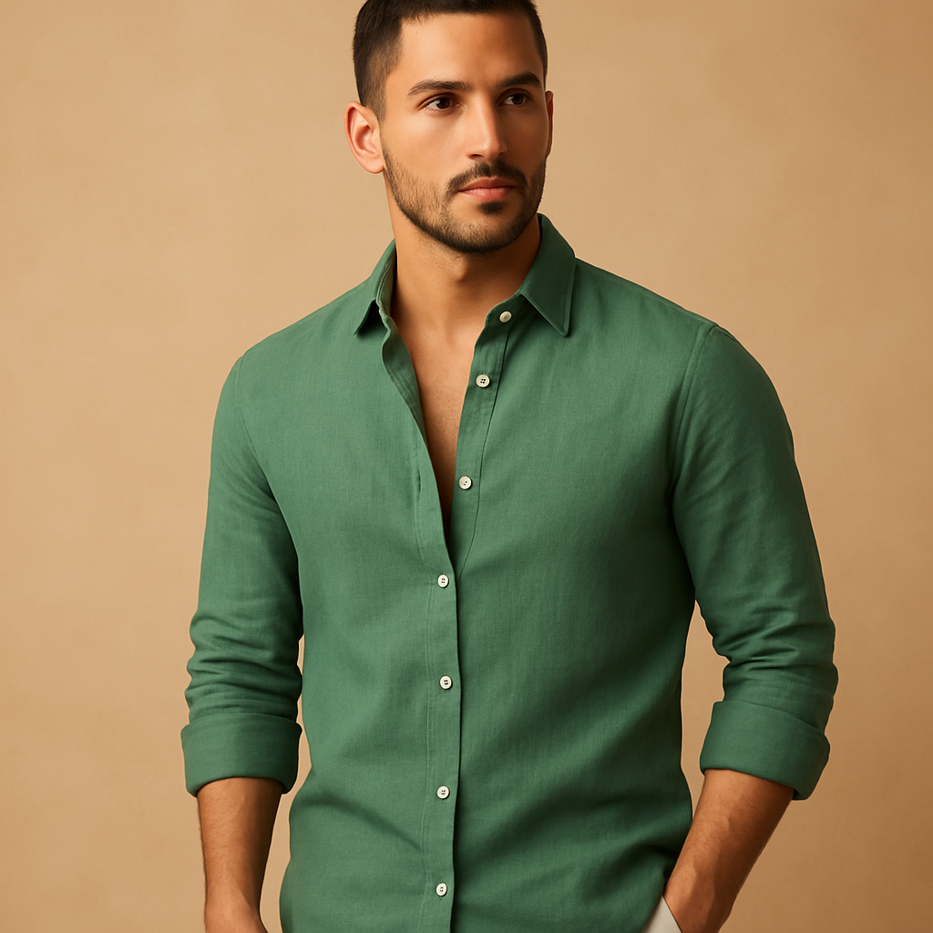 Lightweight Men's Casual Shirt | Breathable Fabric | Short Sleeve | Perfect for Everyday Wear