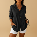 Lightweight Women's Blouse | Timeless Design | Versatile Everyday Wear | Perfect for Casual or Office Settings