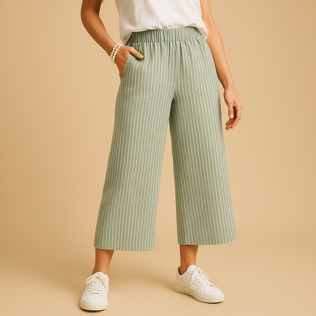 Lightweight Women's Summer Pants | Breathable Fabric | Casual Style | Perfect for Warm Weather Wear