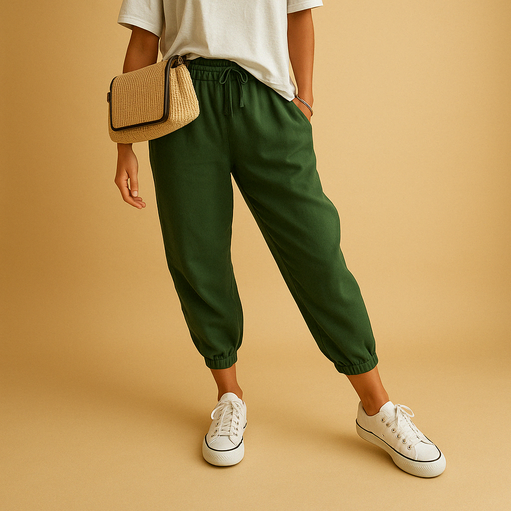 Lightweight Women's Summer Pants | Breathable Fabric | Casual Style | Perfect for Warm Weather Wear