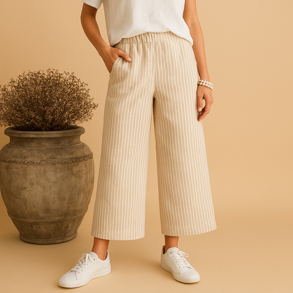 Lightweight Women's Summer Pants | Breathable Fabric | Casual Style | Perfect for Warm Weather Wear