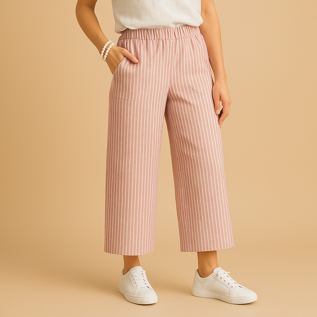 Lightweight Women's Summer Pants | Breathable Fabric | Casual Style | Perfect for Warm Weather Wear