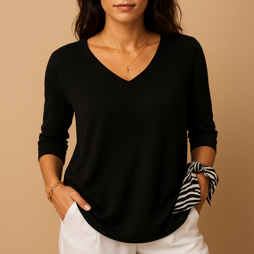 Loose Fit Luxury Women's Top | Soft Fabric | Casual Chic Style | Perfect for Everyday Wear