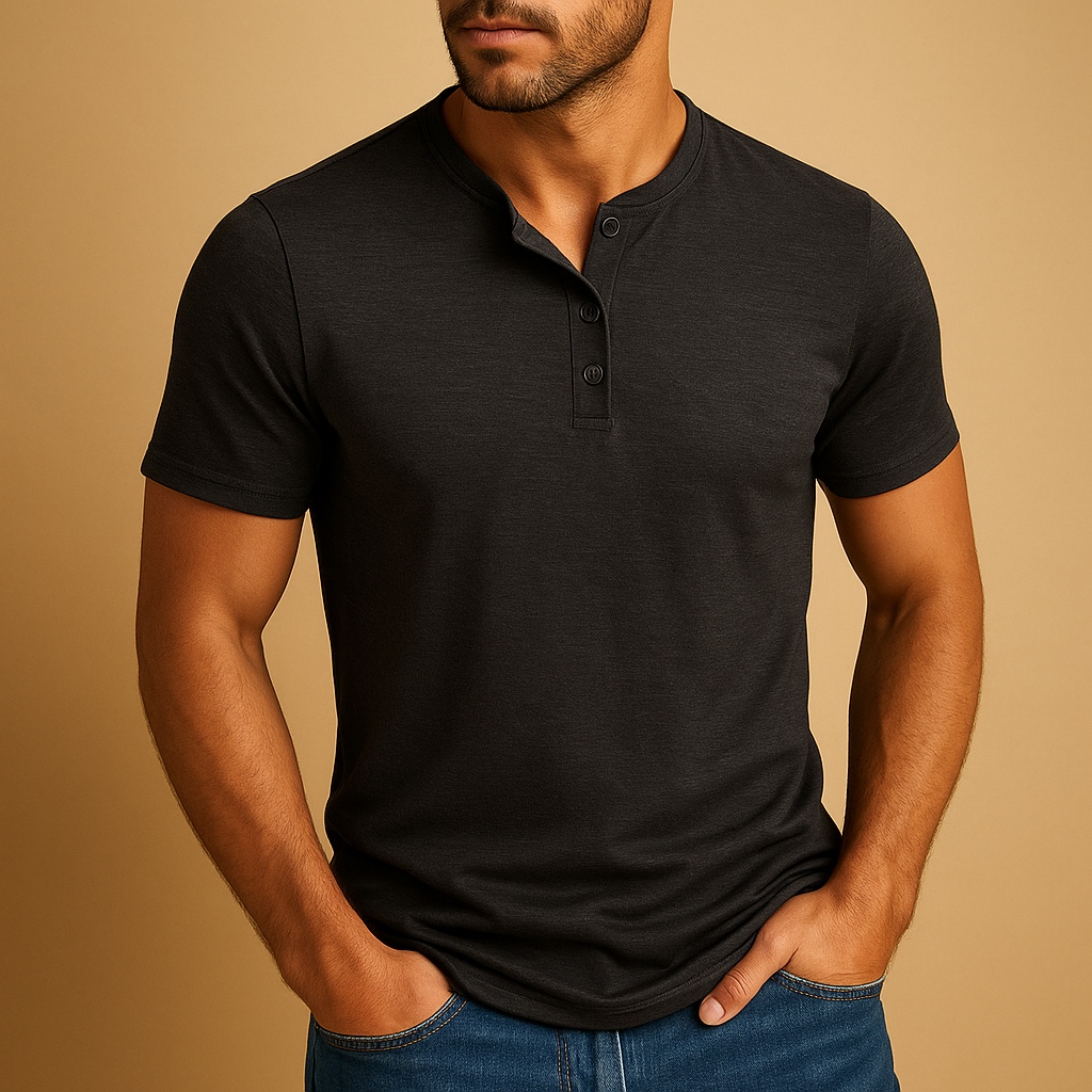 Men's Casual Cotton T-Shirt | Comfortable Everyday Wear | Lightweight Short Sleeve Top