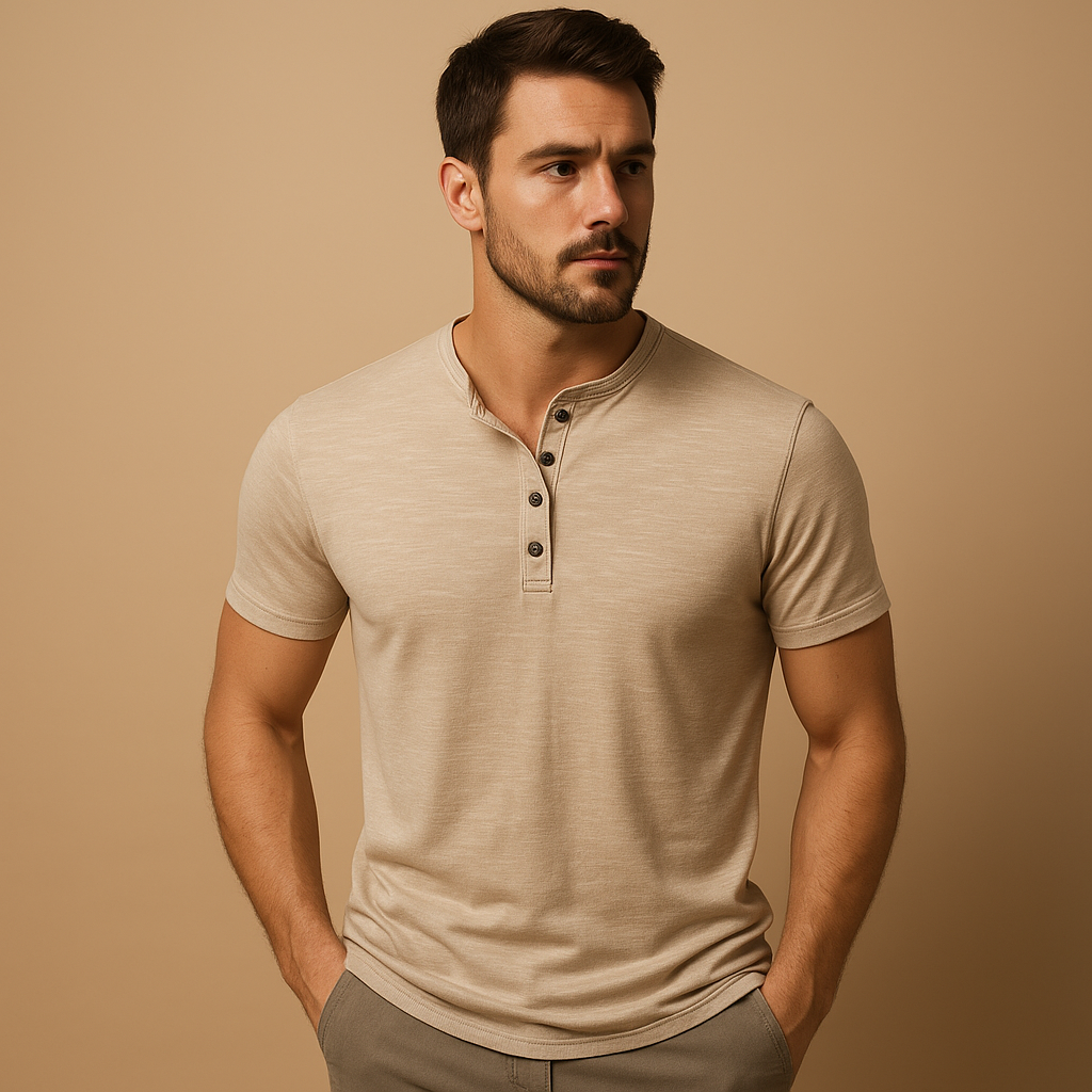 Men's Casual Cotton T-Shirt | Comfortable Everyday Wear | Lightweight Short Sleeve Top