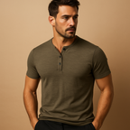 Men's Casual Cotton T-Shirt | Comfortable Everyday Wear | Lightweight Short Sleeve Top