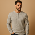 Men's Casual Long Sleeve Shirt - Comfortable Cotton Blend - Versatile Everyday Wear - Ideal for Work or Leisure
