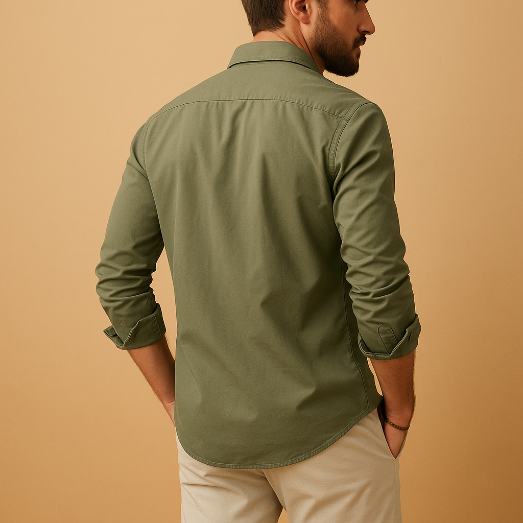 Men's Classic Button Down Shirt | Cotton Blend | Casual & Formal Wear | Available in Multiple Colors