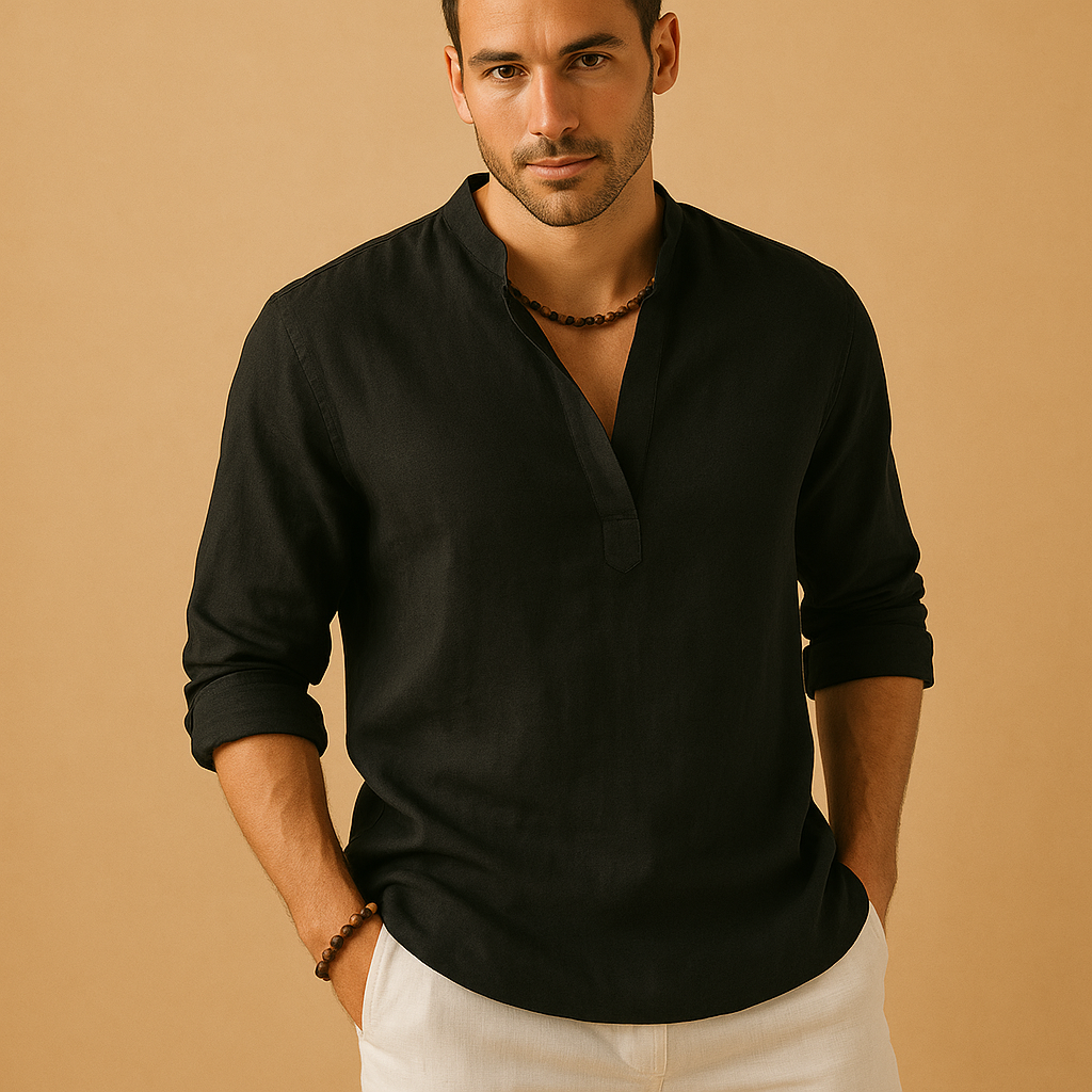 Men's Classic White Dress Shirt | Cotton Blend | Casual or Formal Wear | Short Sleeve