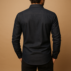 Men's Long Sleeve Cotton Shirt | Casual Style for Everyday Wear | Comfortable Fit