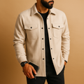 Men's Warm Flannel Long Sleeve Shirt | Cozy Casual Wear for Everyday Comfort