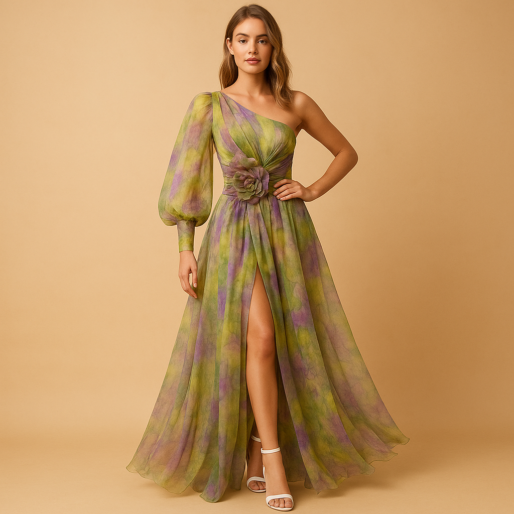 One-shoulder beach dress for women | Serena