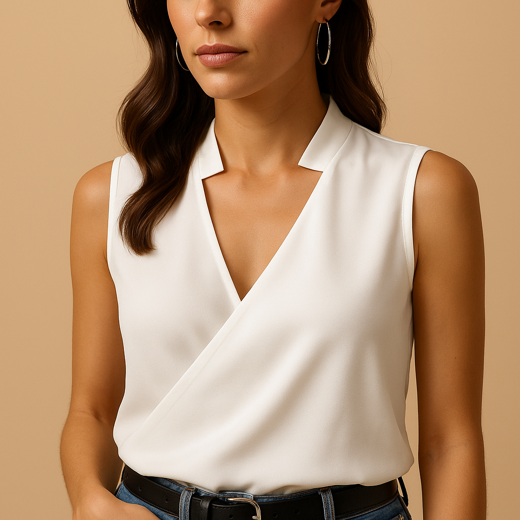 Sleeveless Summer Top for Women | Lightweight Cotton | Casual Wear | Perfect for Warm Weather