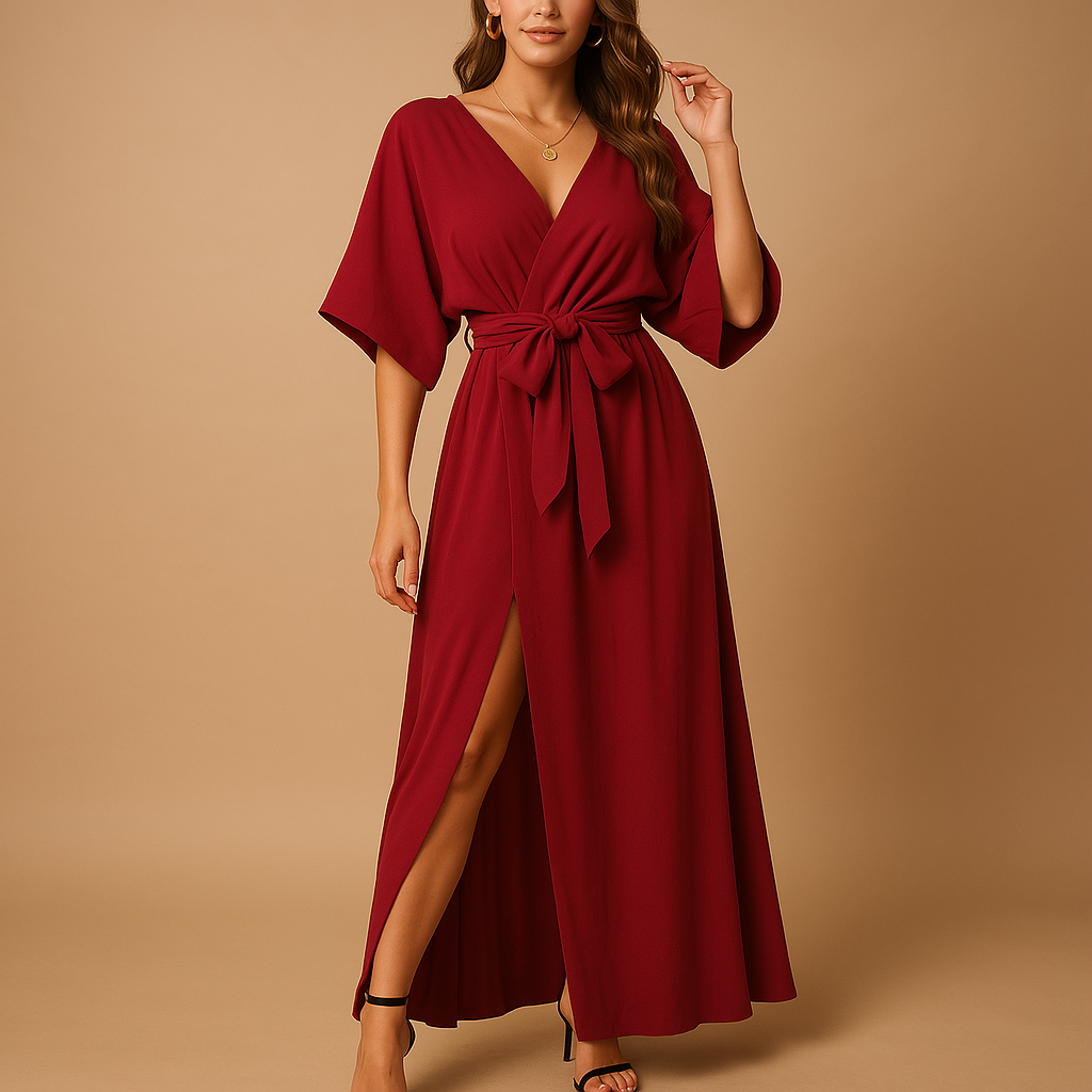 Timeless V-neck dress for women | Grace