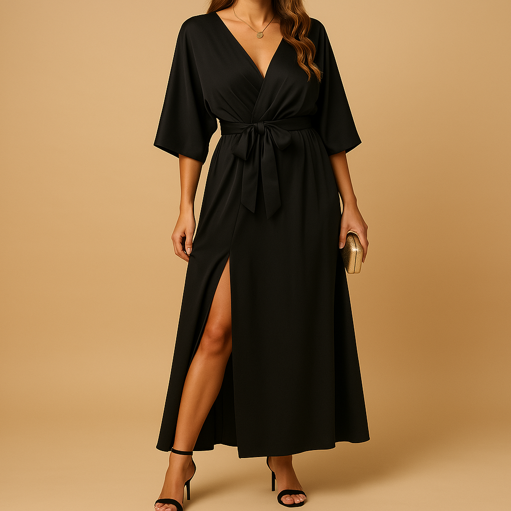 Timeless V-neck dress for women | Grace