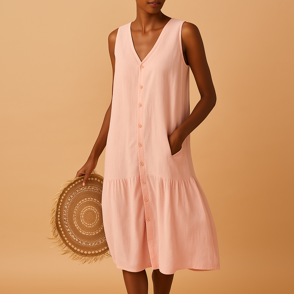 V-neck summer dress for women | Isla