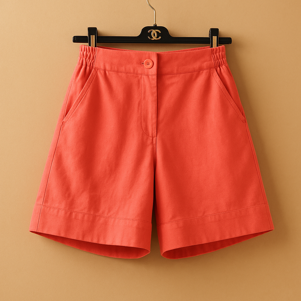 Women's Classic Summer Shorts | Lightweight Cotton, Casual Fit, Everyday Wear, Multiple Colors Available