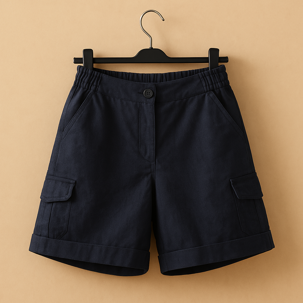 Women's Classic Summer Shorts | Lightweight Cotton, Casual Fit, Everyday Wear, Multiple Colors Available