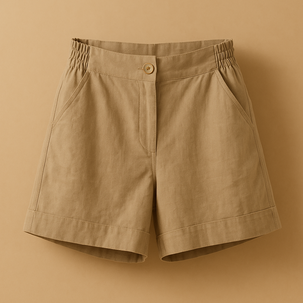 Women's Classic Summer Shorts | Lightweight Cotton, Casual Fit, Everyday Wear, Multiple Colors Available