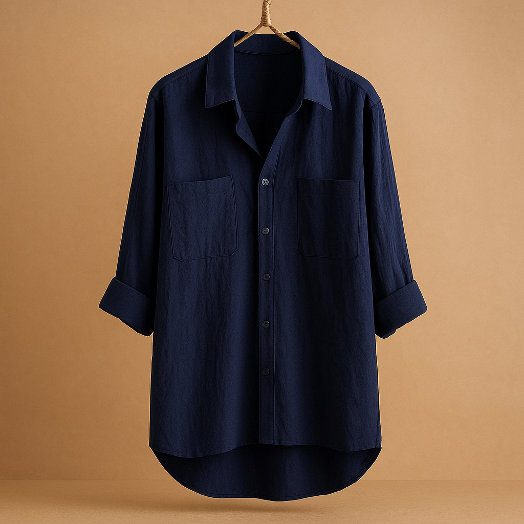 Women's Long Sleeve Airy Blouse - Lightweight Fabric, Casual Style for Everyday Wear