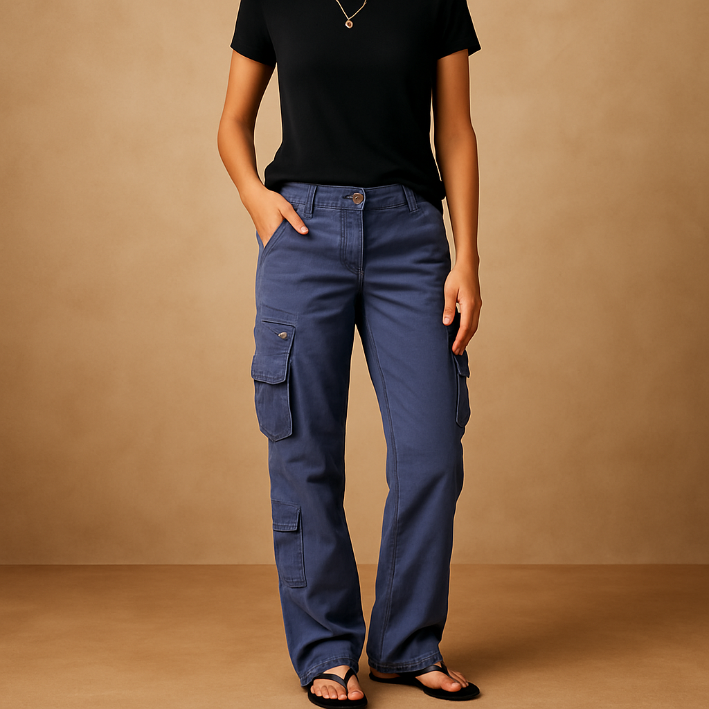 Women's Versatile Cargo Pants | Durable Fabric | Casual Style | Outdoor & Everyday Wear