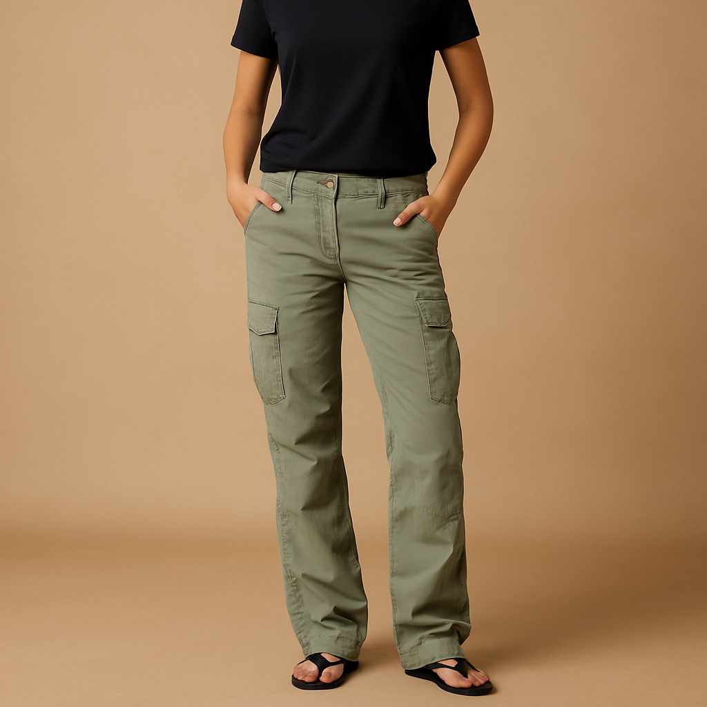 Women's Versatile Cargo Pants | Durable Fabric | Casual Style | Outdoor & Everyday Wear