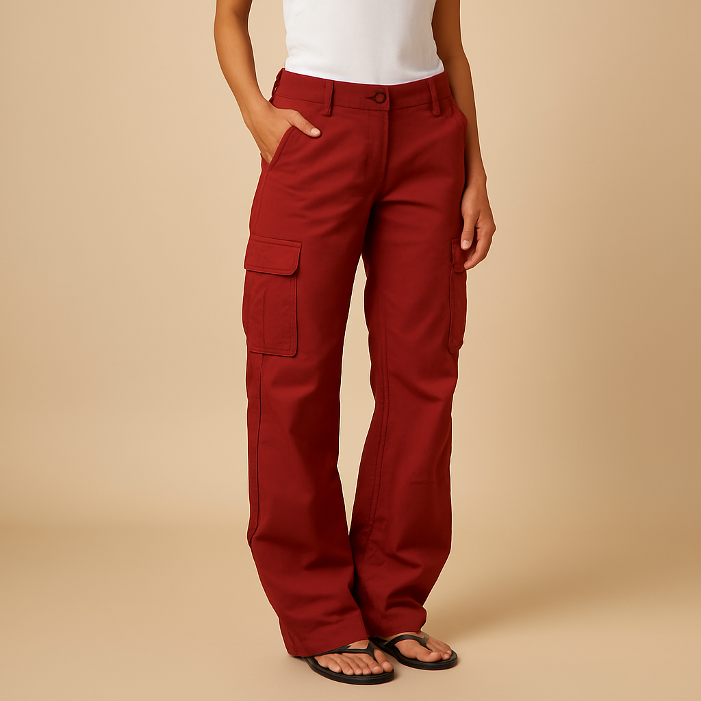 Women's Versatile Cargo Pants | Durable Fabric | Casual Style | Outdoor & Everyday Wear
