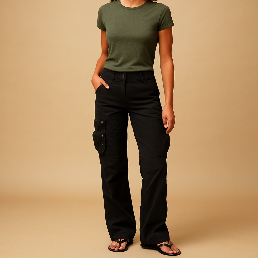 Women's Versatile Cargo Pants | Durable Fabric | Casual Style | Outdoor & Everyday Wear