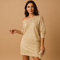 Off-shoulder dress for women | Hazel