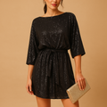 Sequin evening dress for women | Brielle